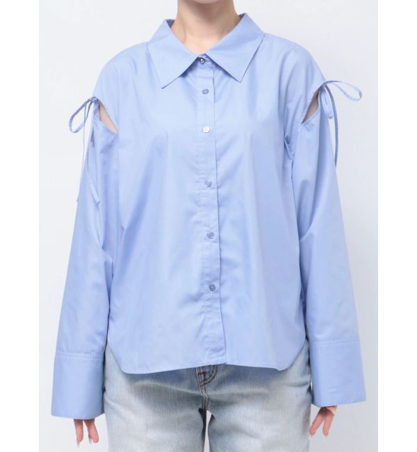 LAGUNAMOON「ショルダースリットシャツ」|シャツ・ブラウス|