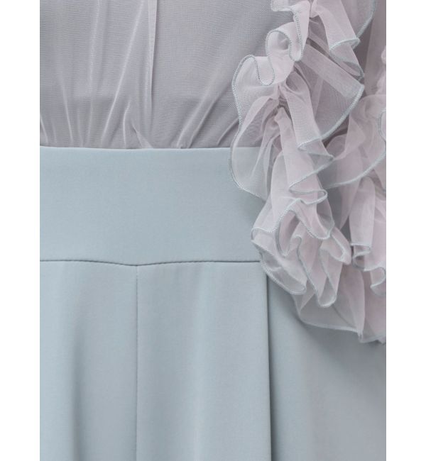 LAGUNAMOON「LADYバイカラーメロードッキングコンビネゾン」|ワンピース|