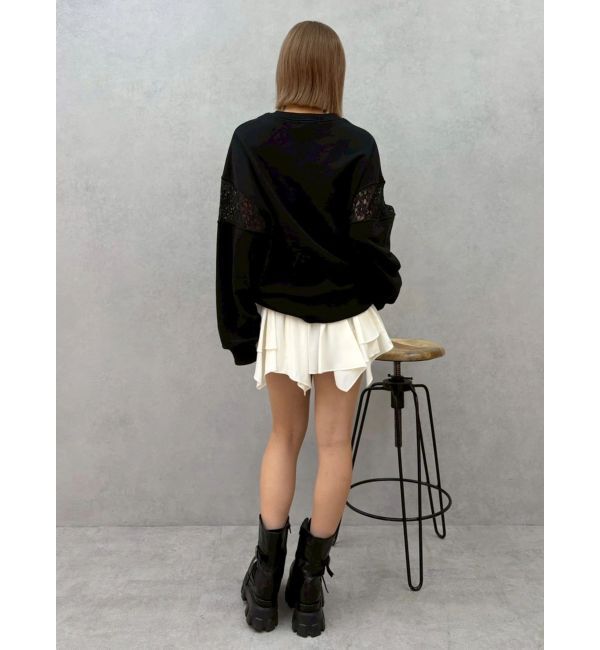 EVRIS「フリルリボンミニスカート」|スカート|