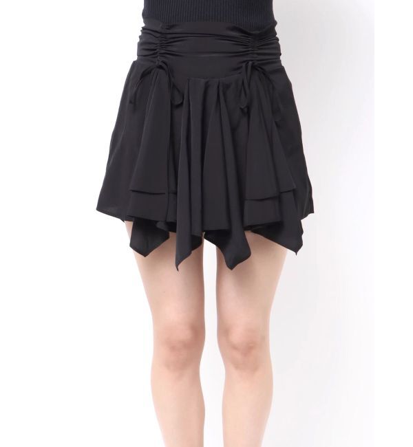 EVRIS「フリルリボンミニスカート」|スカート|