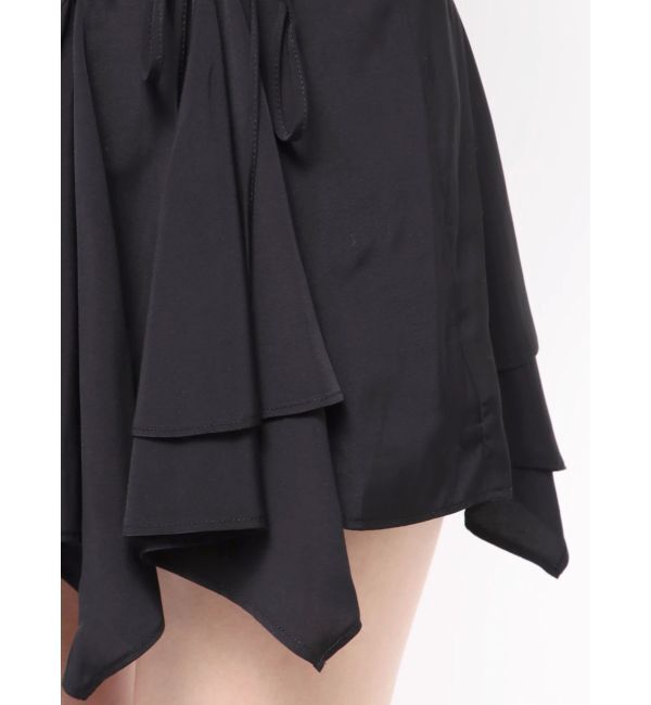 EVRIS「フリルリボンミニスカート」|スカート|