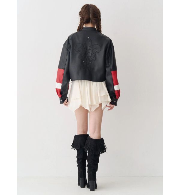 EVRIS「フリルリボンミニスカート」|スカート|