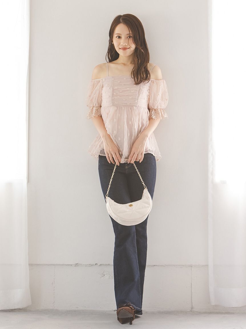 SNIDEL「【新色追加/WEB限定】マルチウェイムーンバッグ」|ショルダー・メッセンジャー|