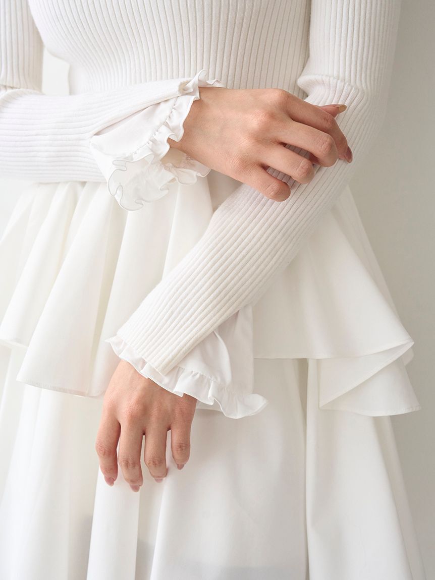 SNIDEL「Sustainableドッキングミニニットワンピース」|ワンピース|