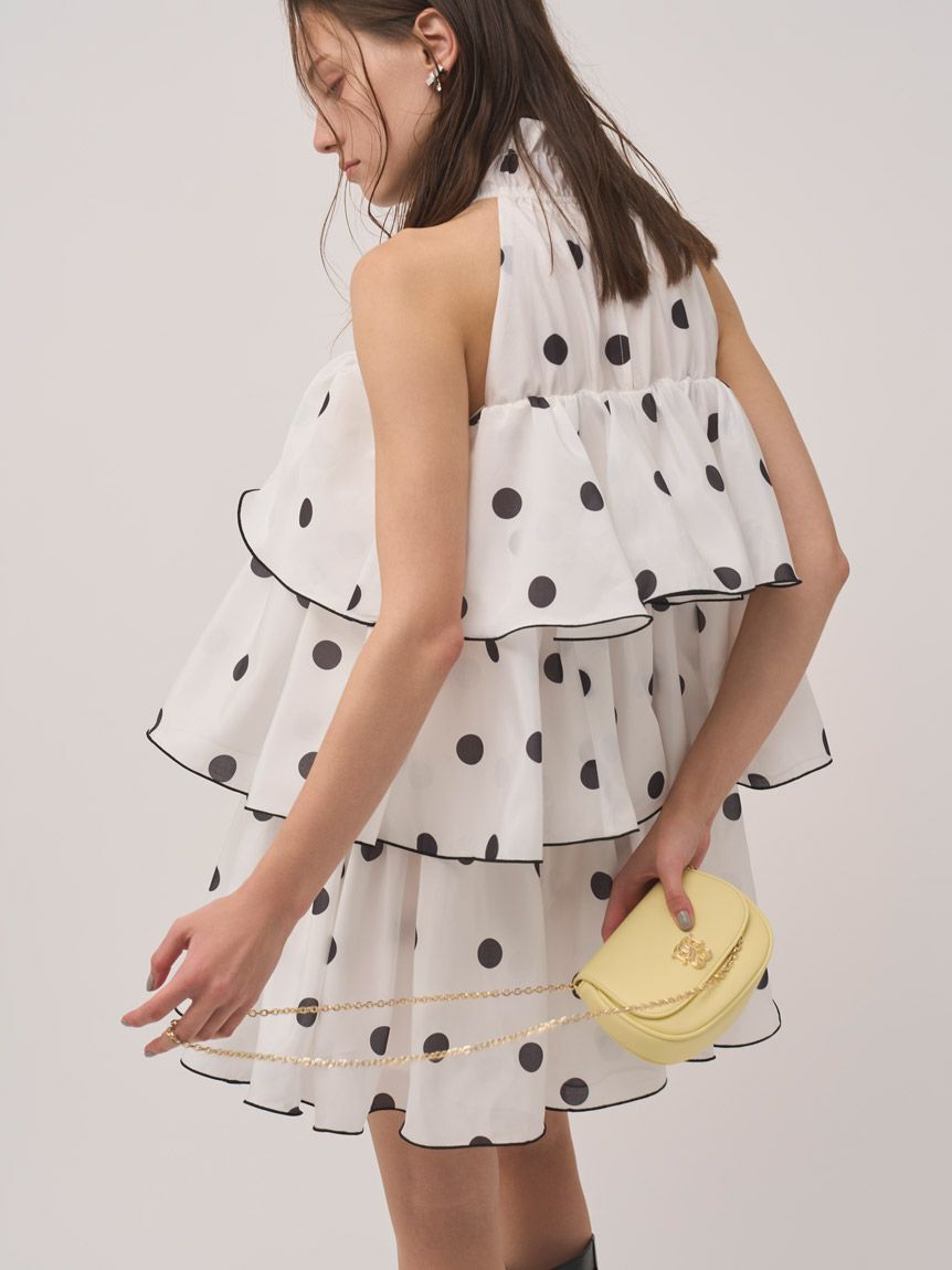 SNIDEL「ボリュームエアリーミニワンピース」|ワンピース|