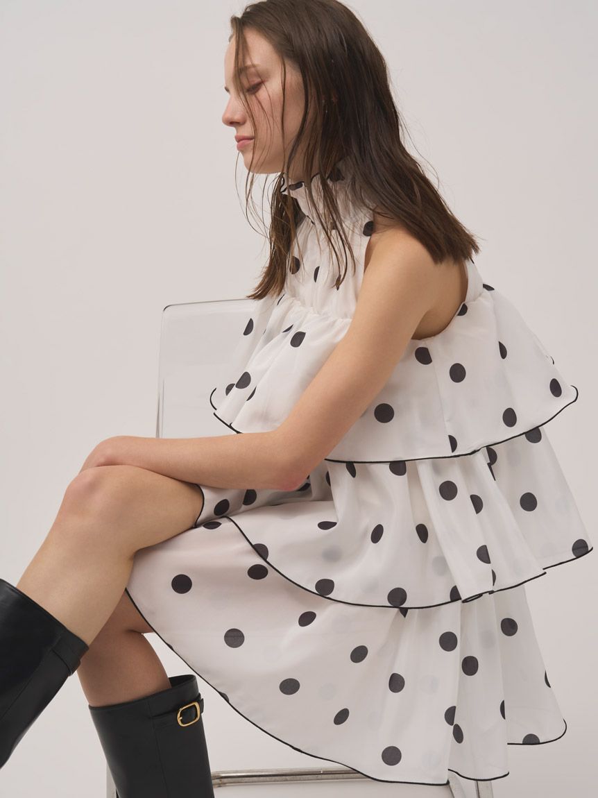 SNIDEL「ボリュームエアリーミニワンピース」|ワンピース|