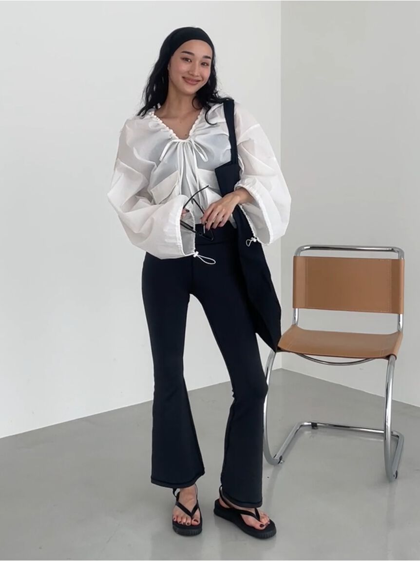 styling/「【S/S(エスバイエス)】＜ウォッシャブル・撥水＞ギャザーバッグ」|ショルダー・メッセンジャー|