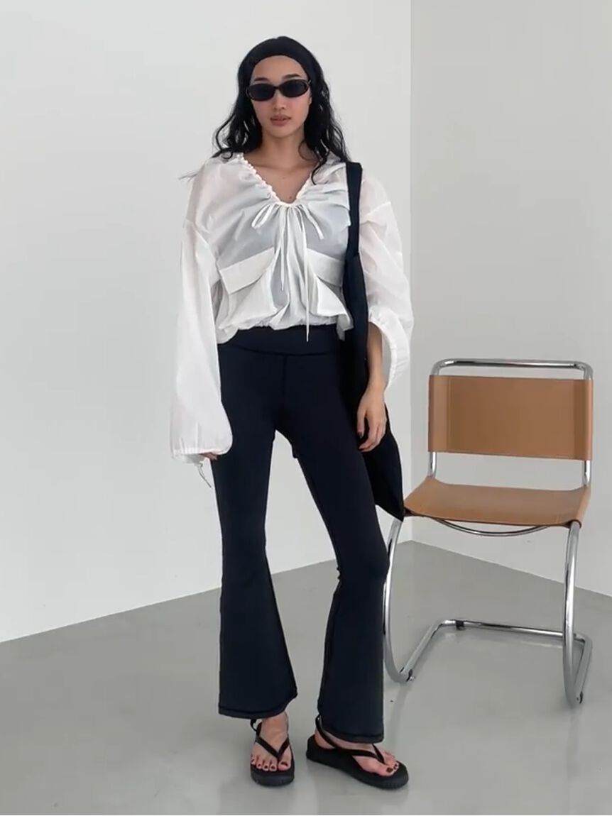 styling/「【S/S(エスバイエス)】＜ウォッシャブル・撥水＞ギャザーバッグ」|ショルダー・メッセンジャー|