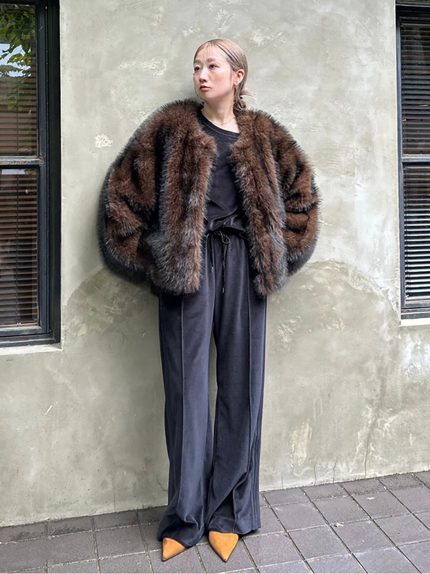 styling/「ミックスファーコート」|その他|