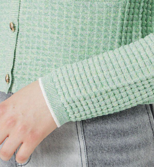  「ループヤーンコンパクトカーディガン」|ニット・セーター|