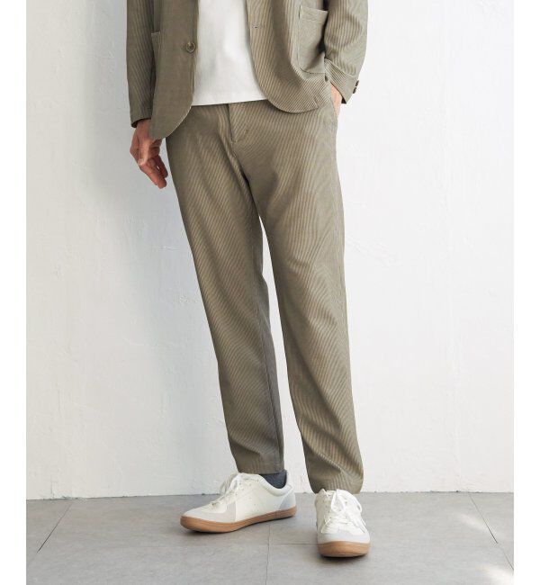 IKKA LOUNGE「【セットアップ対応】GOKU楽ワークサッカーパンツ」|その他|ベージュ