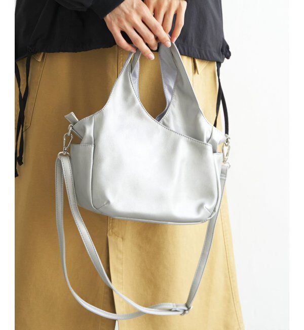 Lbc with Life「フェイクレザークリテバッグミニショルダーバッグ」|その他|