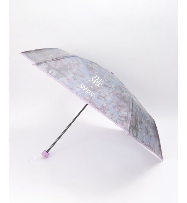 Lbc with Life「Wpc. メトロポリタン名画アンブレラミニ 雨傘 折りたたみ傘」|傘|パープル