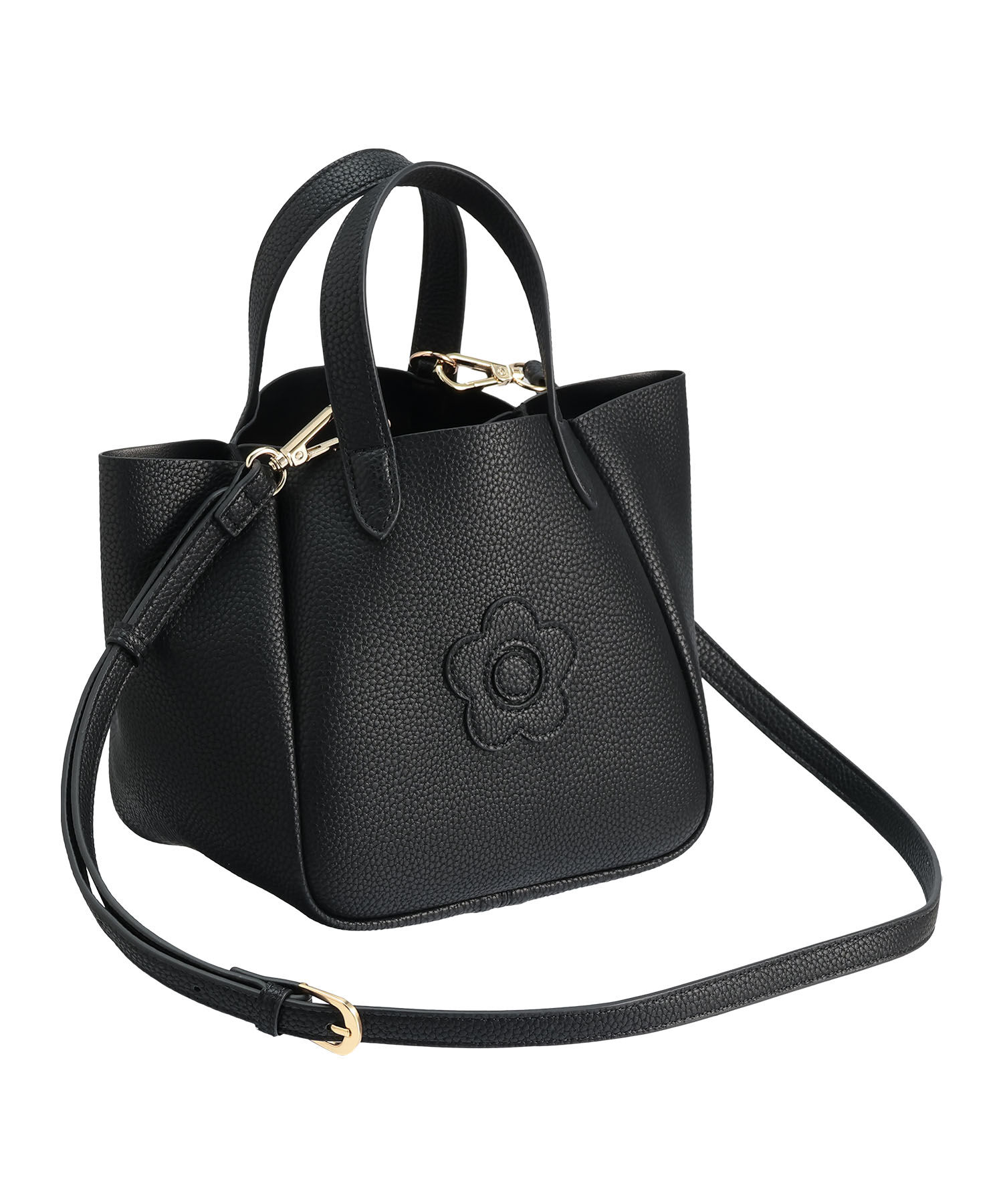 MARY QUANT「シュリンクWフェイス 2WAYミニトート」|ショルダー・メッセンジャー|