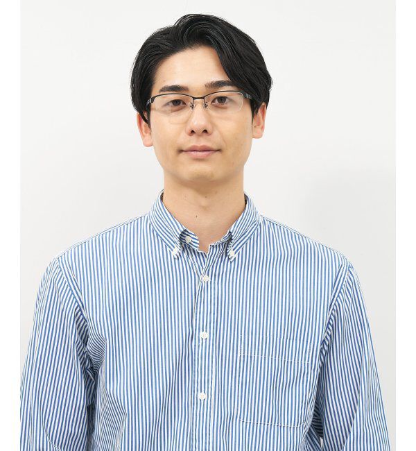  「スクエア型メガネ｜似合うを科学したメガネ(Zoff NEW STANDARD) レンズ交換券付」|メガネ|