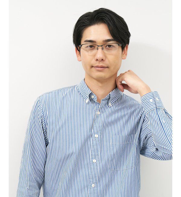  「スクエア型メガネ｜似合うを科学したメガネ(Zoff NEW STANDARD) レンズ交換券付」|メガネ|