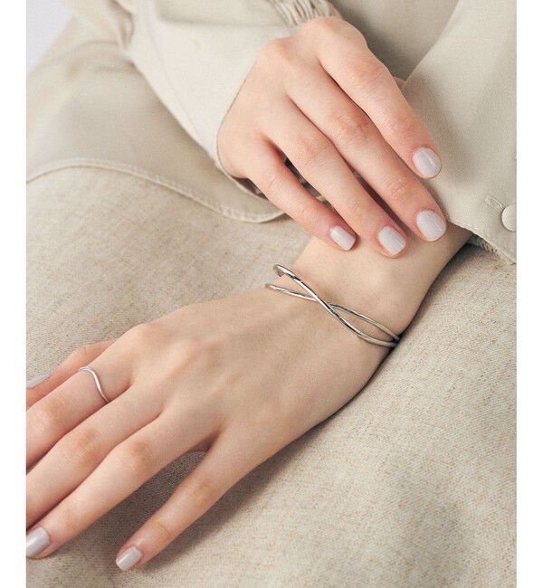 ete「クロス バングル」|ブレスレット・バングル|