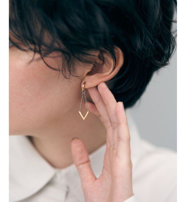 Jouete「イヤリング コンビカラー」|イヤリング|