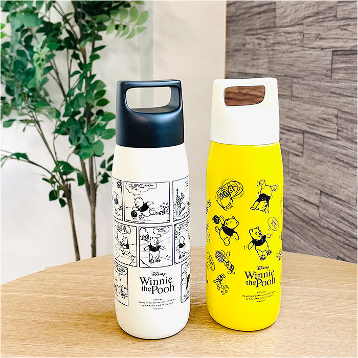 BACKYARD FAMILY「ステンレスボトル キャラクター 通販 水筒 450ml マイボトル ハンドル付き マグボトル」|食器・キッチングッズ|