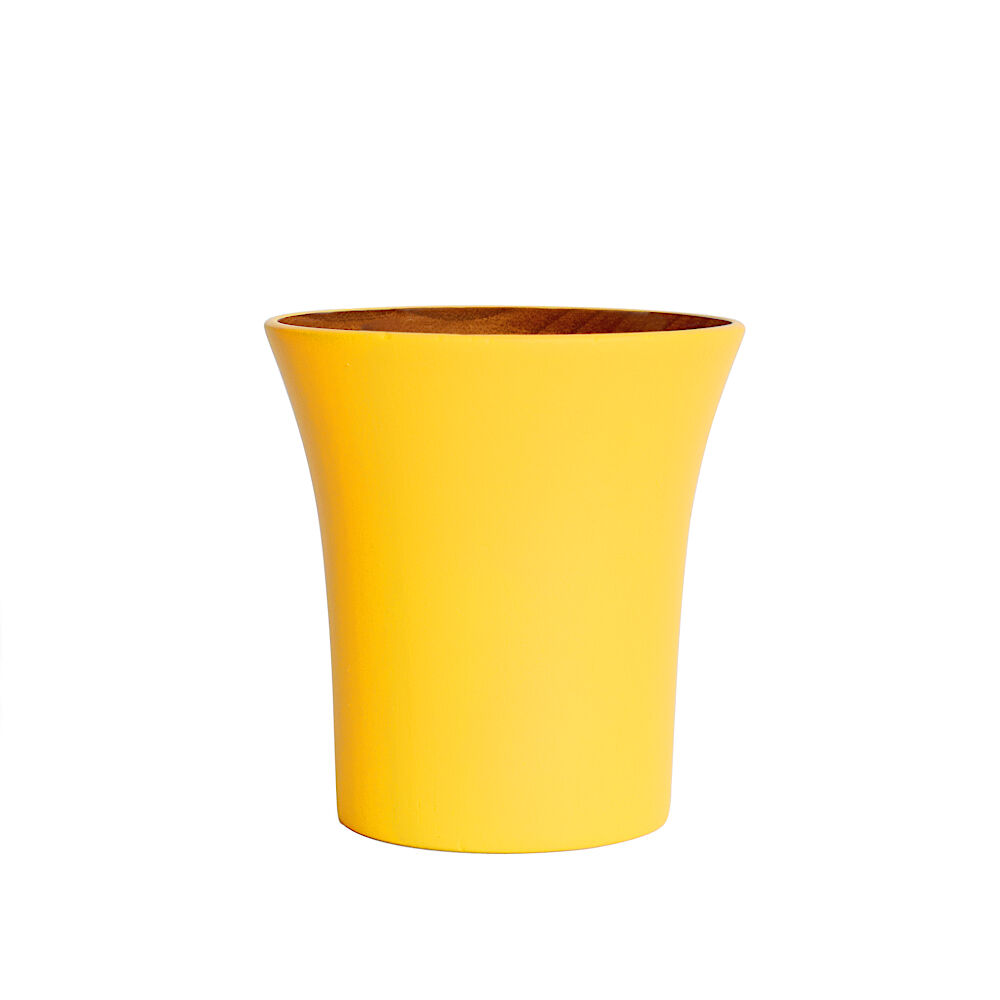 BACKYARD FAMILY「木製 カップ 通販 コップ 木製カップ 木製コップ 食器 ウッド ナチュラル お洒落 オシャレ」|その他|イエロー1