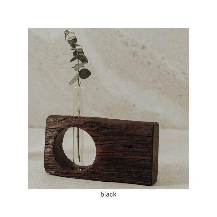 BACKYARD FAMILY「フラワーベース 古材 丸窓 通販 花瓶 一輪挿し 試験管 Flower vas 花器 フラワー」|その他|