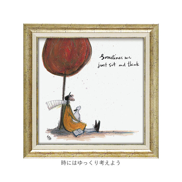 BACKYARD FAMILY「アートフレーム 通販 日本 サムトフト SamToft 壁掛けアート 絵画 壁飾り W40.5 x」|その他|