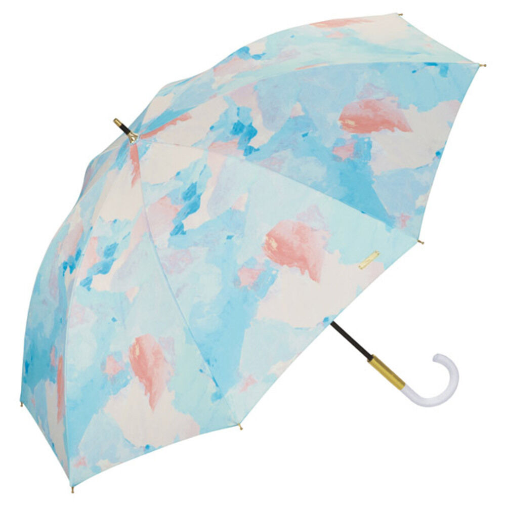 BACKYARD FAMILY「wpc 日傘 長傘 完全遮光 通販 晴雨兼用傘 傘 晴雨兼用 完全 遮光 雨傘 かさ カサ」|傘|ブルー2