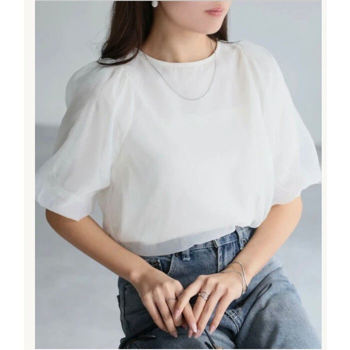 BACKYARD FAMILY「ブラウス オーガンジー レディース 通販 シャツ レディースシャツ レディースブラウス おしゃれ」|シャツ・ブラウス|