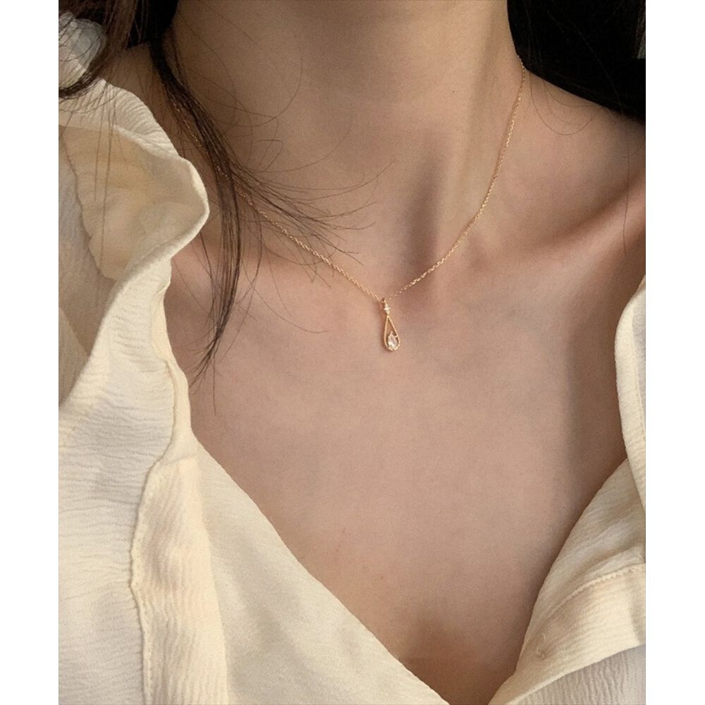 BACKYARD FAMILY「ネックレス レディース シンプル 通販 ペンダント ジュエリー レディースアクセサリー しずく」|その他|ゴールド1