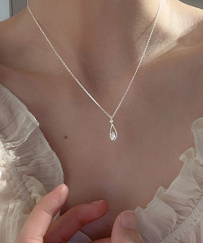 BACKYARD FAMILY「ネックレス レディース シンプル 通販 ペンダント ジュエリー レディースアクセサリー しずく」|その他|