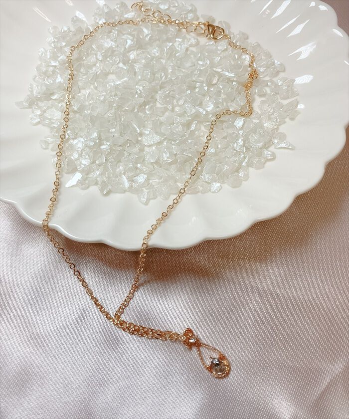 BACKYARD FAMILY「ネックレス レディース シンプル 通販 ペンダント ジュエリー レディースアクセサリー しずく」|その他|