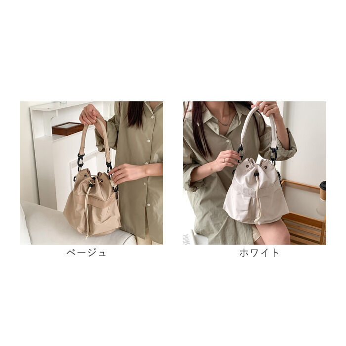 BACKYARD FAMILY「巾着バッグ ショルダー 通販 ショルダーバッグ ショルダーバック レディース 巾着ショルダーバッグ」|ショルダー・メッセンジャー|