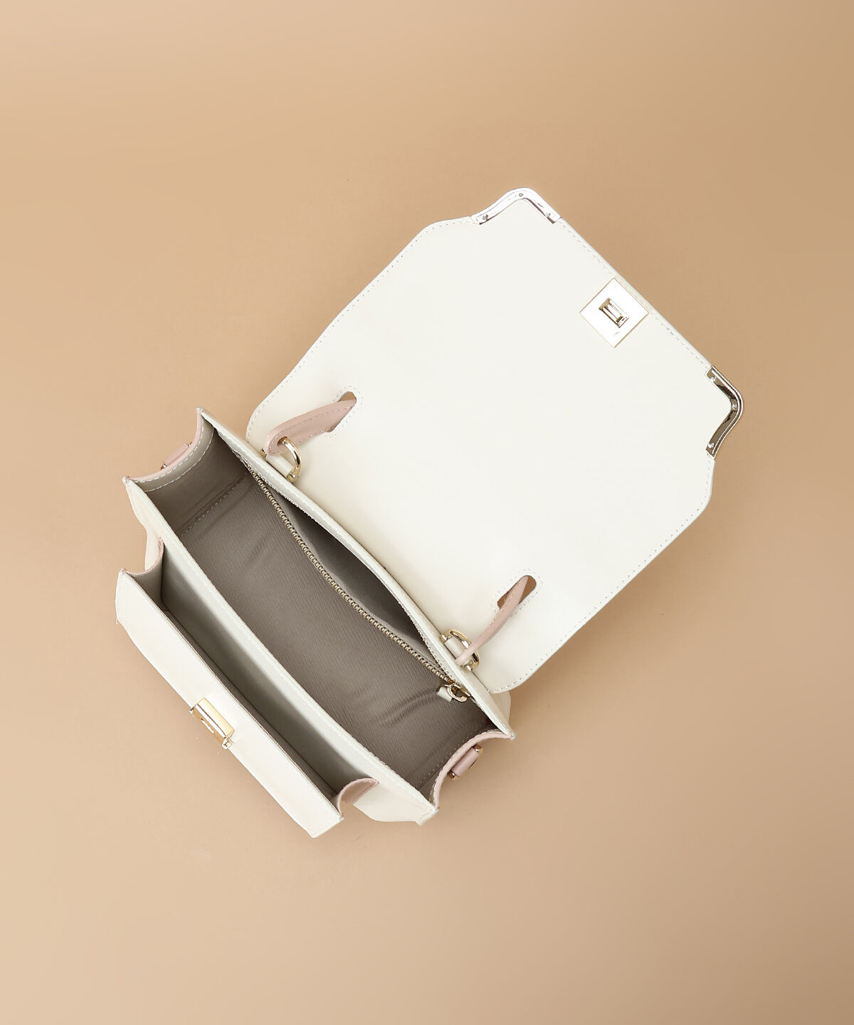 Samantha Thavasa「フラップデザイン ワンハンドルバッグ」|ハンドバッグ|