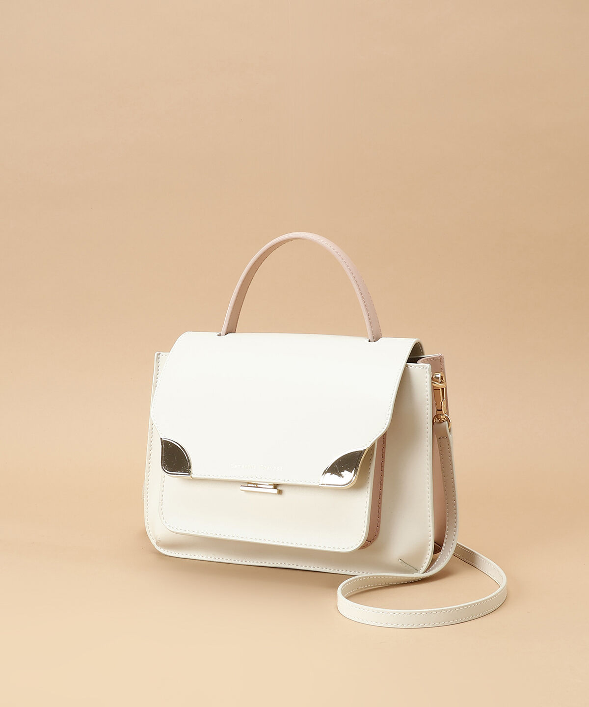 Samantha Thavasa「フラップデザイン ワンハンドルバッグ」|ハンドバッグ|