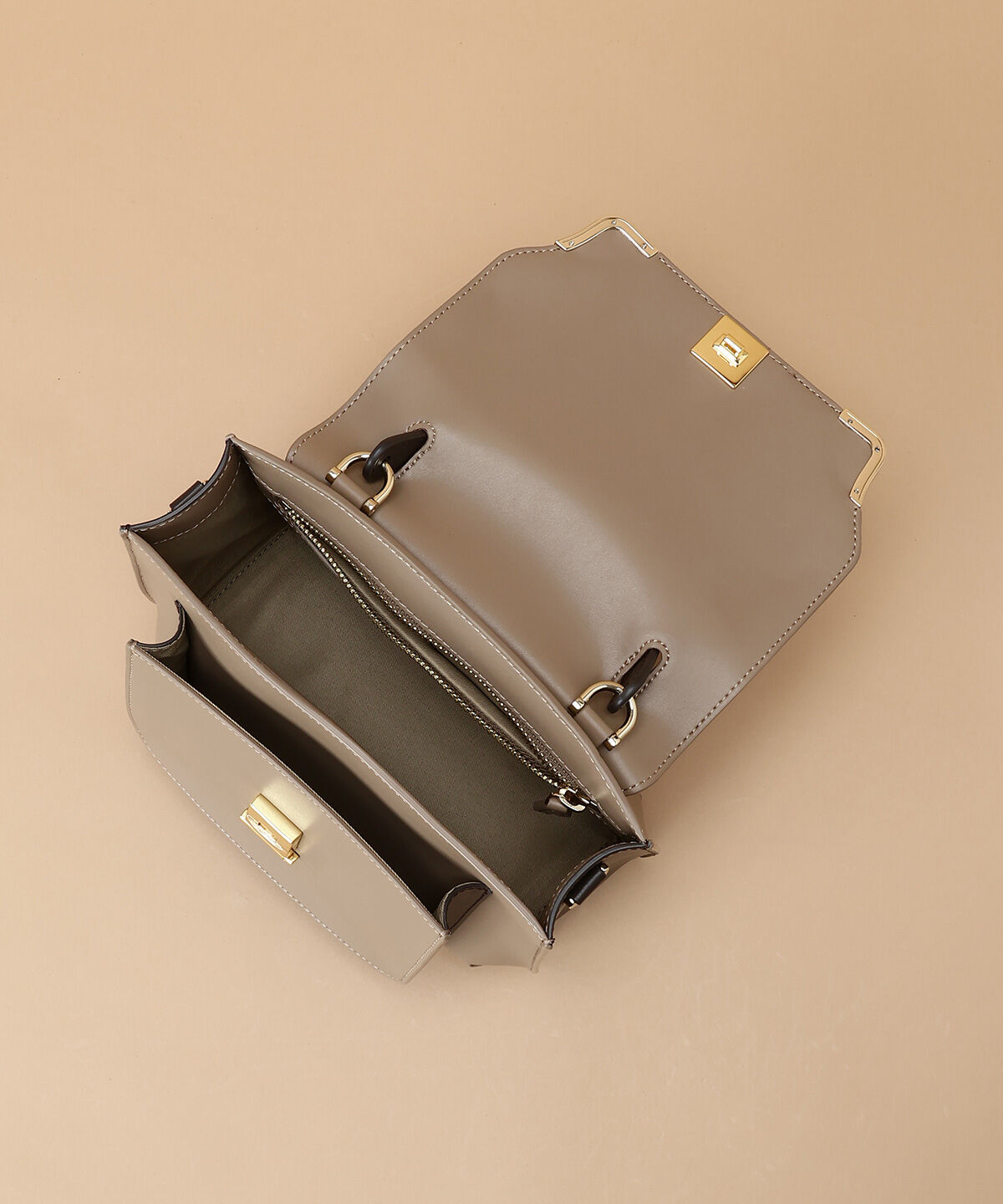 Samantha Thavasa「フラップデザイン ワンハンドルバッグ」|ハンドバッグ|