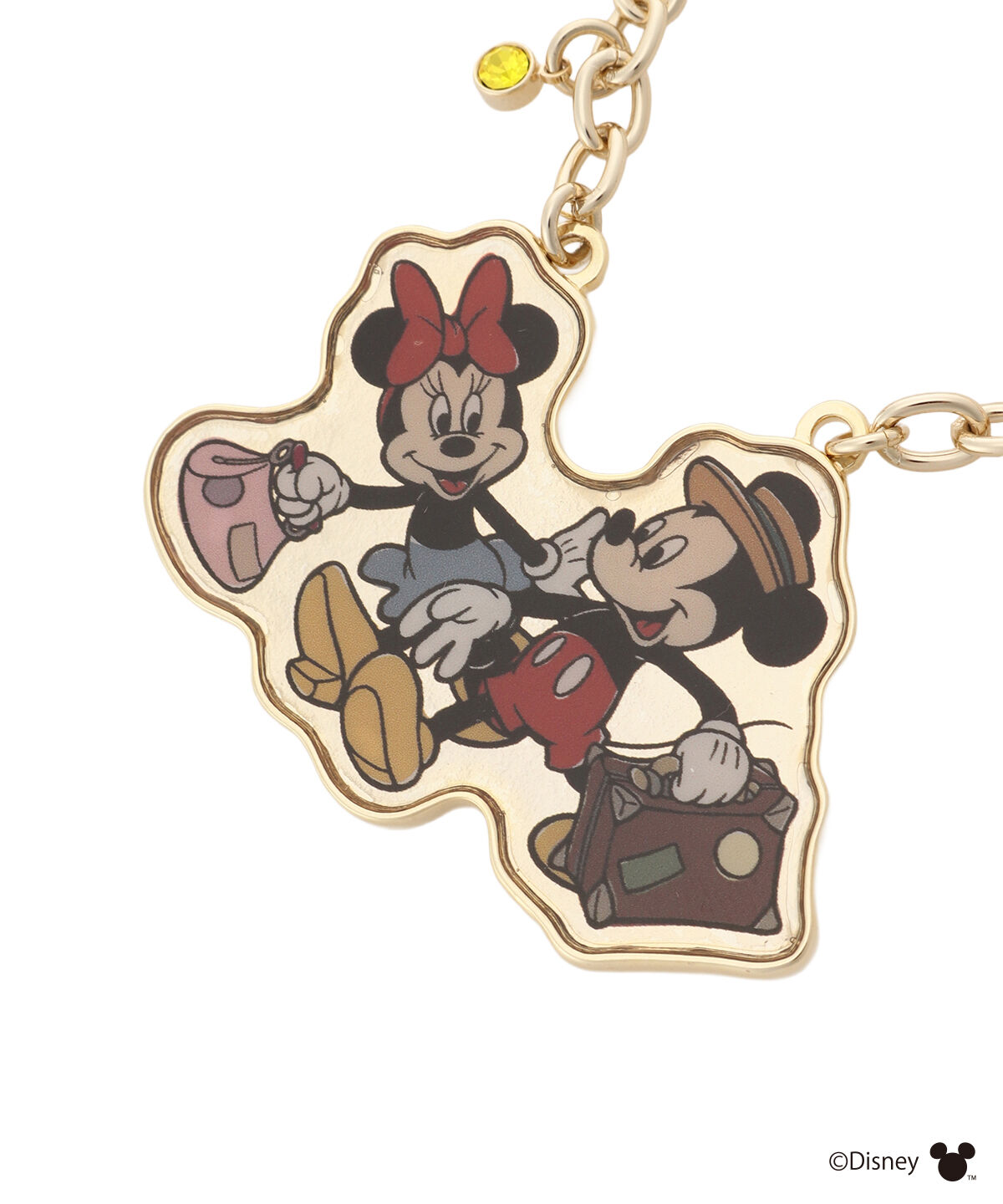 Samantha Thavasa「「ミッキー＆ミニー」TRAVELコレクション バッグチャーム」|チャーム・キーホルダー|
