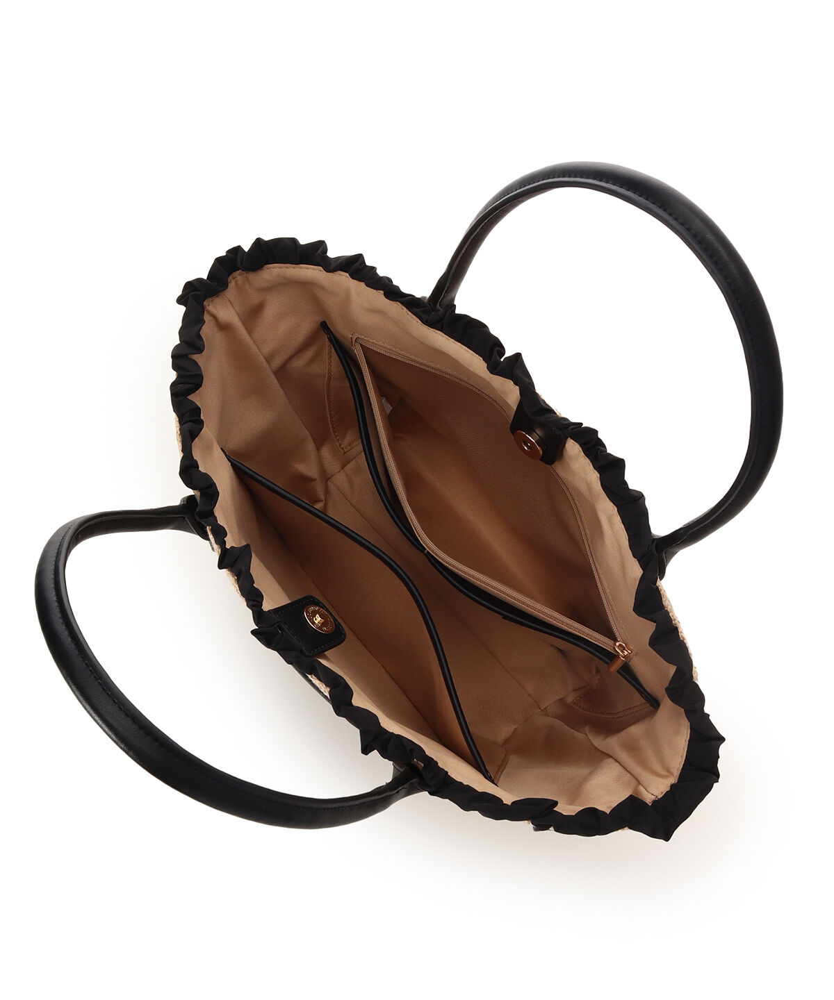 Samantha Thavasa「フロントポケットかごバッグ」|ハンドバッグ|