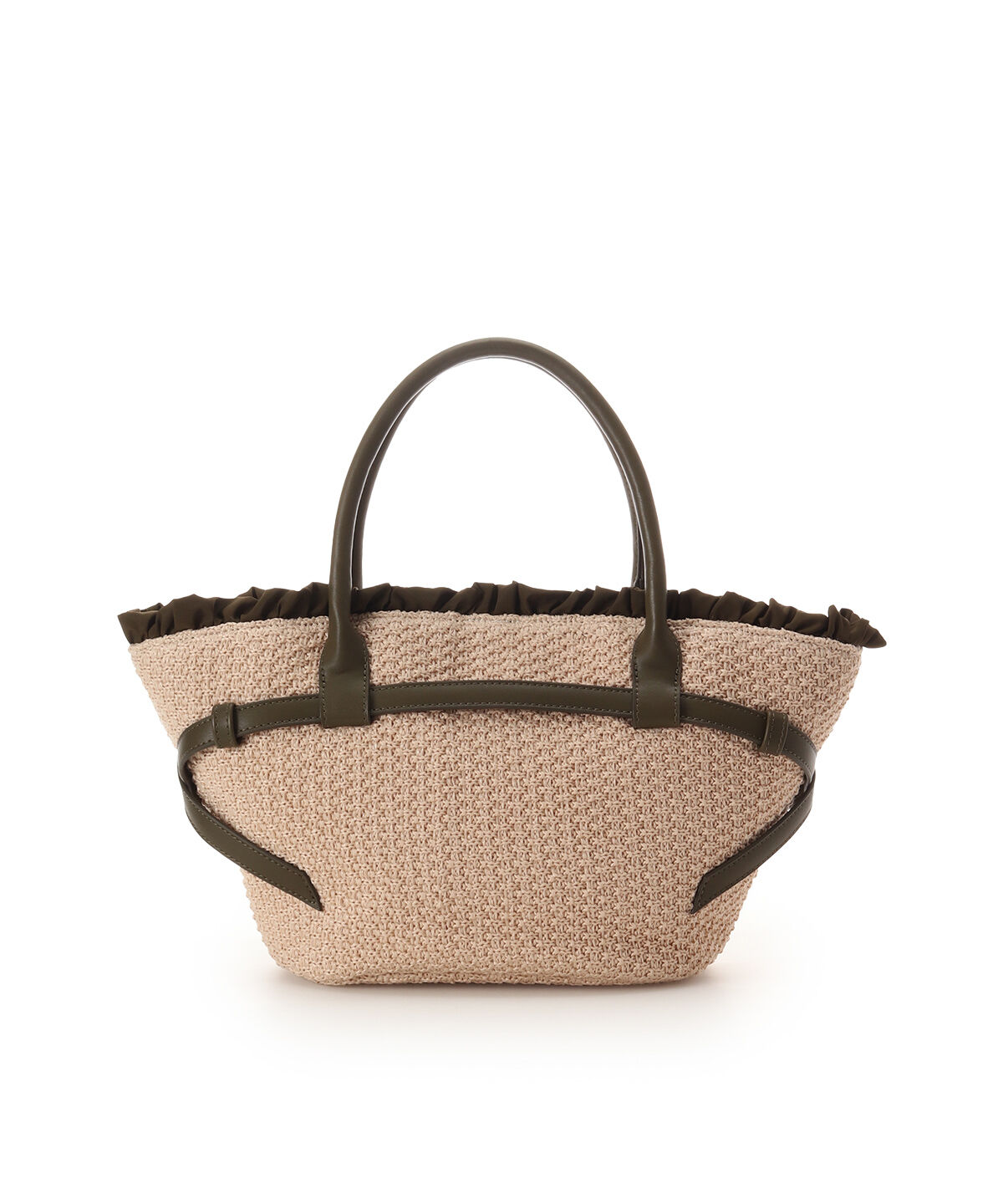 Samantha Thavasa「フロントポケットかごバッグ」|ハンドバッグ|