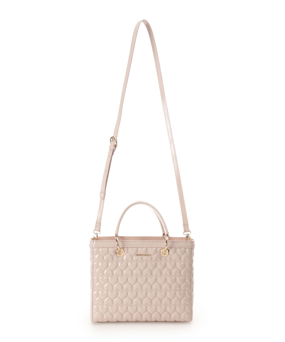 Samantha Vega「エターナルハートキルトハンドバッグ」|ハンドバッグ|