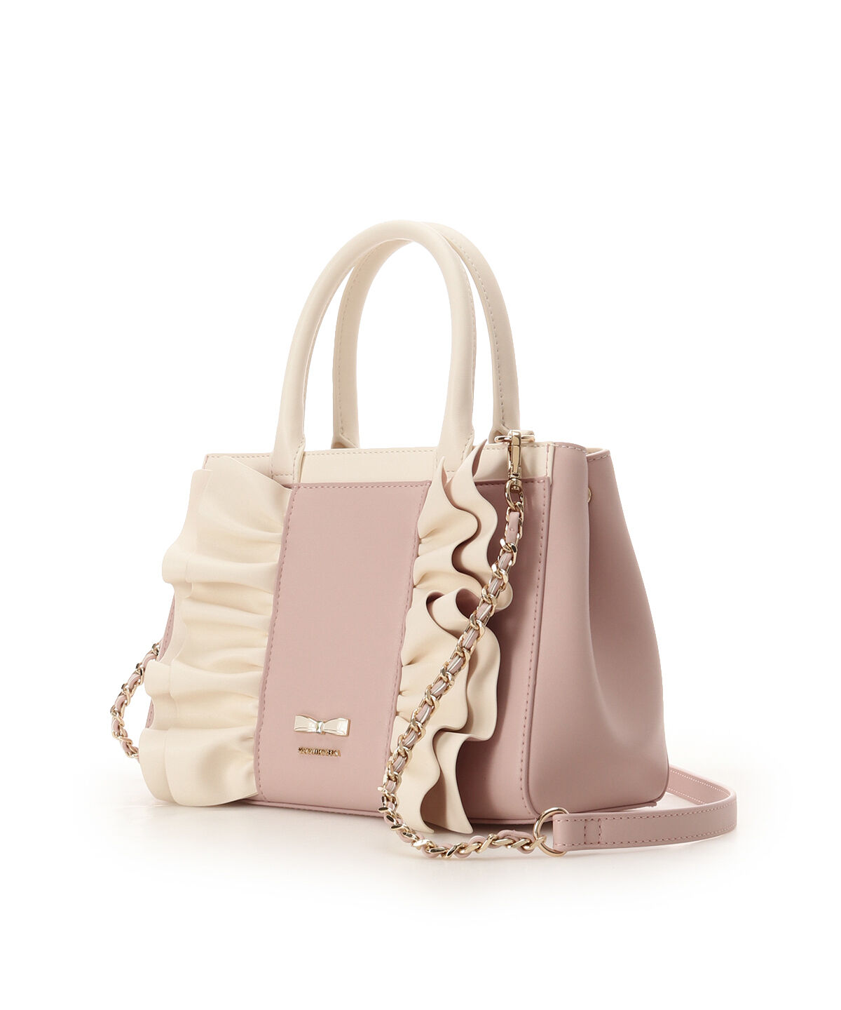 Samantha Vega「フリルリボンハンドバッグ」|ハンドバッグ|