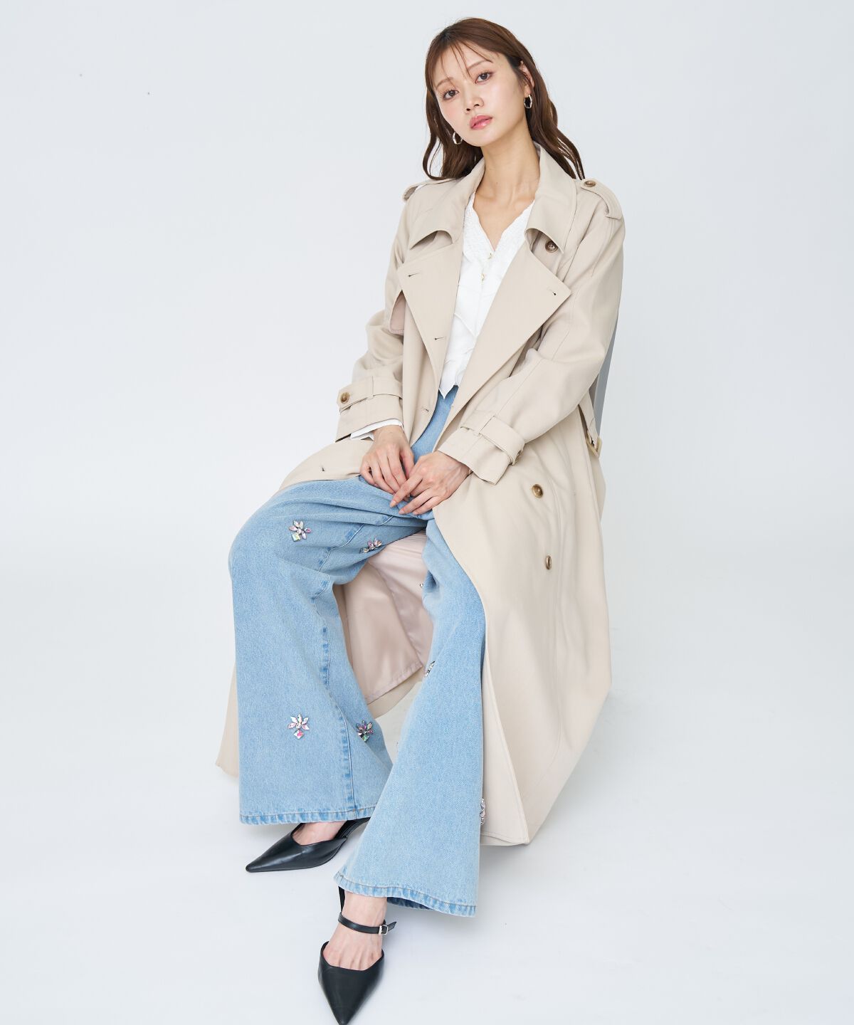 アンドクチュール「アイコニックトレンチコート」|トレンチコート|