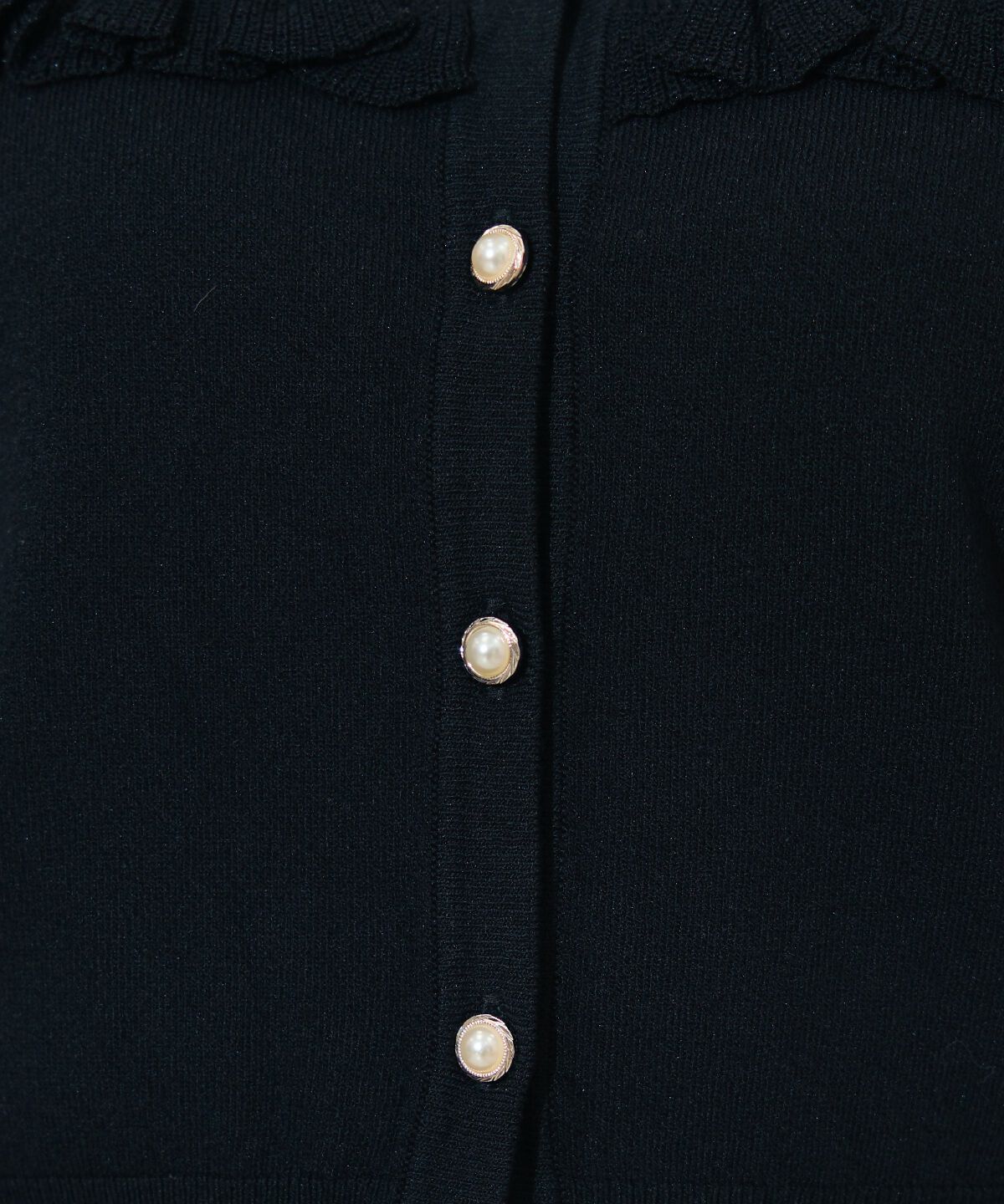 WILLSELECTION「フリルデザインニットカーディガン」|カーディガン|