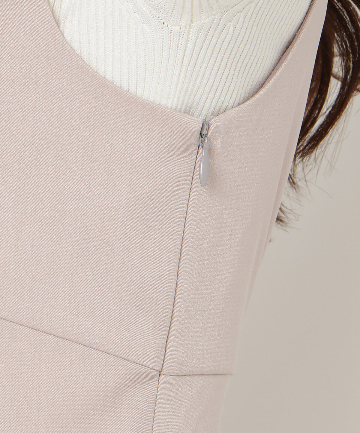 WILLSELECTION「アシンメトリーリボンショルダーワンピース」|ワンピース|