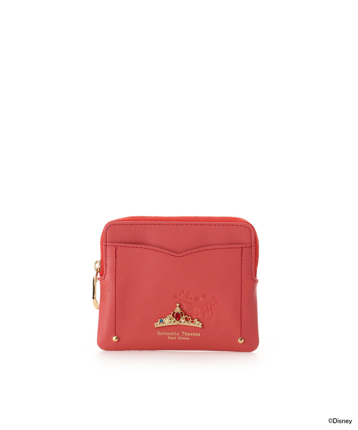 Samantha Thavasa Petit Choice「「ディズニープリンセスコレクション」フラグメントケース」|コインケース|レッド