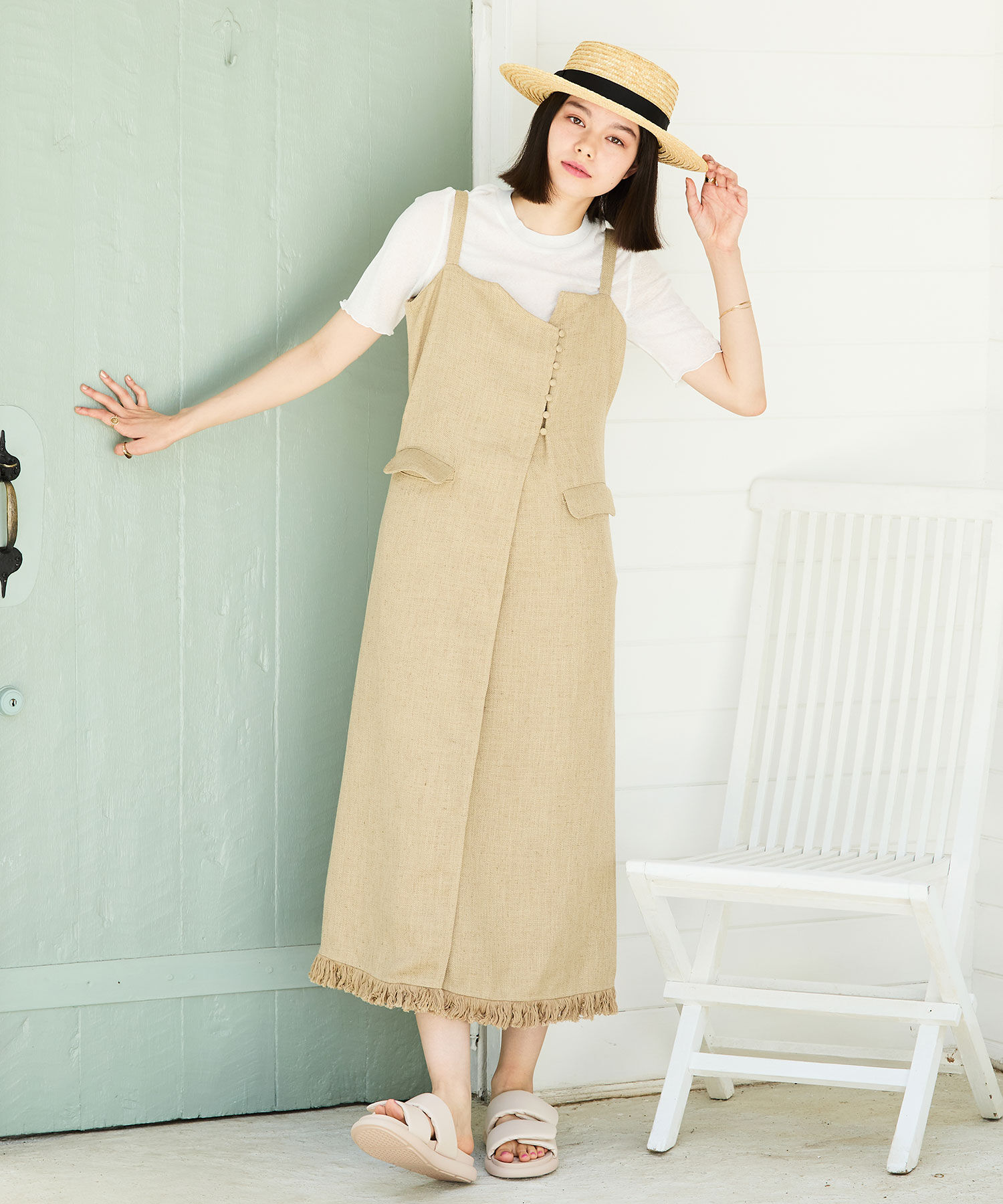 ORiental TRaffic「【サンダル】ダブルベルトコンフォートサンダル/41239」|サンダル|