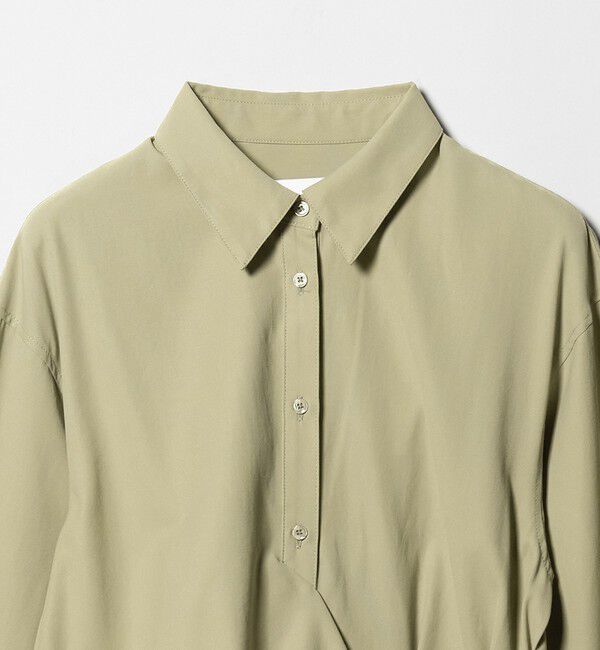 UNITED ARROWS「ドレープ ギャザー シャツ ‐ウォッシャブル‐」|シャツ・ブラウス|