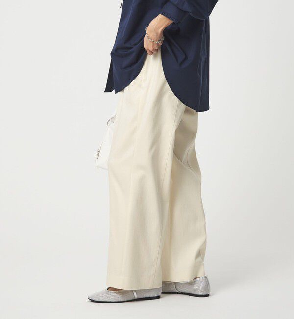 UNITED ARROWS green label relaxing「［size SHORT/TALLあり］ニーハイフレアパンツ デニム 2 ストレッチ」|デニム|