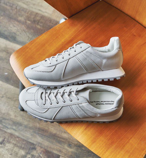 UNITED ARROWS green label relaxing「【別注】＜GERMAN TRAINeR＞ジャーマン マラソン スニーカー」|スニーカー|LT.GRAY