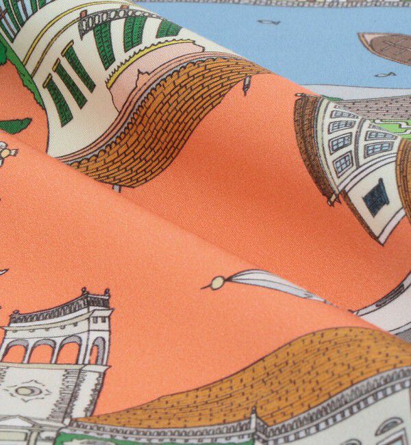 UNITED ARROWS green label relaxing「＜Dieffe Kinloch＞コットン プリント ハンカチ」|ハンカチ|