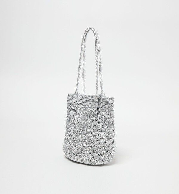 UNITED ARROWS green label relaxing「メタリックヤーンレーシー トートバッグ / ショルダーバッグ」|ショルダー・メッセンジャー|